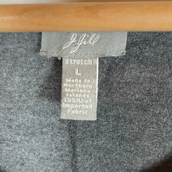 Women’s J.Jill dark gray stretch tank top Large - Picture 2 of 3